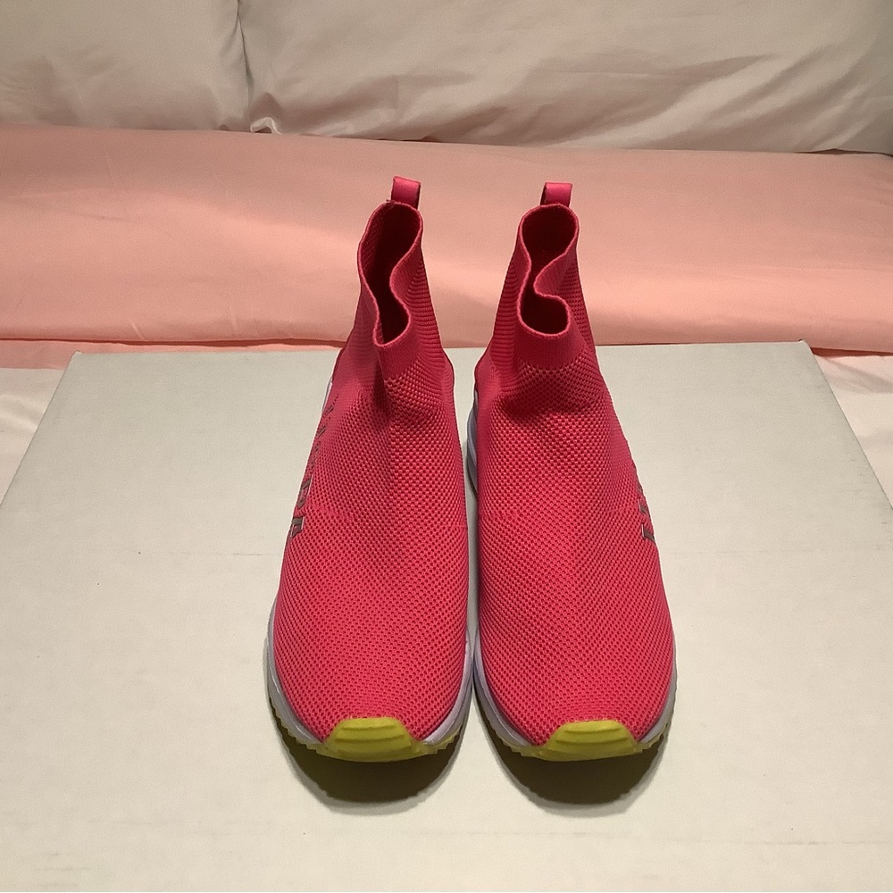 U.S. Polo Assn. Bright Pink Knit Slip-On Sneaker